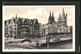 AK Köln / Rhein, Frankenwerft  - Köln