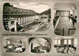 72979643 Bad Wildbad Versorgungskuranstalt Schwimmbad Speisesaal Fernsehsaal Kne - Andere & Zonder Classificatie