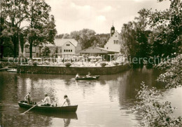 72977986 Rodewisch Schloss Mit Gondelteich Bootfahren Rodewisch - Autres & Non Classés