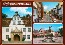 72974886 Husum Nordfriesland Brunnen Orstpartie  Husum Nordfriesland - Husum