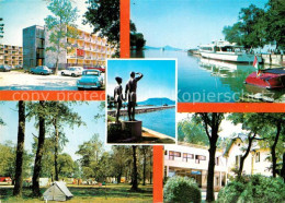 72974852 Fonyod Camping Hafen Seepartie Budapest - Hongrie