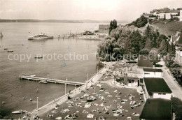 72974406 Meersburg Bodensee Strandbad Hafen Faehre Meersburg Bodensee - Meersburg