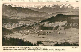 72974347 Oberstaufen Alpenkurort Mit Kalzhofen Vierlaenderblick Weissachtal Breg - Oberstaufen