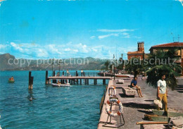 72974204 Lazise Lago Di Garda Hafenpartie Lazise Lago Di Garda - Autres & Non Classés