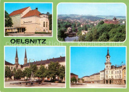 72972699 Oelsnitz Vogtland Kulturhaus Teilansicht Ernst Thaelmann Platz Rathaus  - Oelsnitz I. Vogtl.