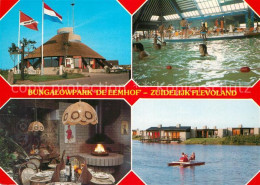 72972688 Zuidelijk Bungalowpark De Eemhof Hallenbad Tretboot  - Andere & Zonder Classificatie