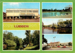 72972648 Luebben Spreewald Konsum Kontaktkaufhaus Partie An Der Spree Freibad HO - Lübben (Spreewald)