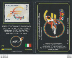 2002 Italia Tessera Filatelica Essen 2-01-2002 Unif. N. 4 - Other & Unclassified