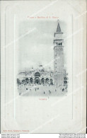 Bm17 Cartolina Venezia Citta'piazza E Basilica S.marco Inizio  900 - Venetië (Venice)