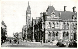 73839162 Middlesbrough UK Albert Road And Town Hall  - Other & Unclassified