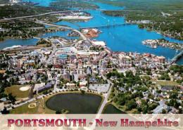 73744445 Portsmouth_New_Hampshire Fliegeraufnahme Downtown - Altri & Non Classificati