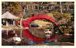 72956956 San_Marino_California Bridge In The Oriental Garden Henry E Huntington  - Autres & Non Classés