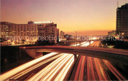 72953180 Los_Angeles_California Harbor Freeway At Dusk - Other & Unclassified