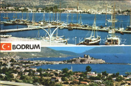 71842393 Bodrum Hafen Segelboote Burg  Bodrum - Turkije