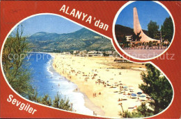 71842117 Alanya Denkmal Strandleben  Alanya - Turquie