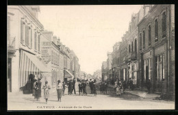 CPA Cayeux, Avenue De La Gare  - Other & Unclassified