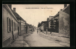 CPA Villers-Bretonneux, Rue Du 4-Septembre  - Villers Bretonneux