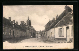 CPA Harbonnières, Rue De L`Hotel-Dieu  - Sonstige & Ohne Zuordnung