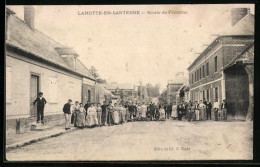 CPA Lamotte-en-Santerre, Route De Péronne  - Sonstige & Ohne Zuordnung