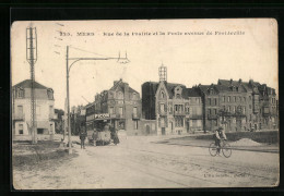 CPA Mers, Rue De La Prairie Et La Poste Avenue De Froideville  - Autres & Non Classés