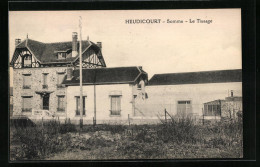 CPA Heudicourt, Le Tissage  - Autres & Non Classés