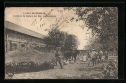 CPA Villers-Bretonneux, Ferme De La Couture, La Cour Aux Poussins  - Villers Bretonneux