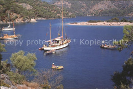 71841826 Fethiye Mugla Oeluedeniz Segelboot Boot Bucht Fethiye - Turkey