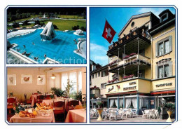 12674966 Bad Ragaz Hotel Restaurant Bambi Swimmingpool Gaststube Bad Ragaz - Autres & Non Classés