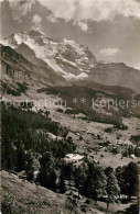 12672266 Wengen BE Panorama Mit Blick Zur Jungfrau Berner Alpen Wengen - Autres & Non Classés