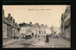 CPA Rollot, Place Du Marché  - Autres & Non Classés