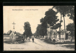 CPA Harbonnières, Avenue De Feuquiéres  - Autres & Non Classés