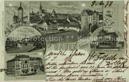 12664756 Baden AG Flussspartie Chalet-Berna Grand-Hotel Baden - Autres & Non Classés