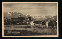 AK Murnau In Oberbayern, Ortspartie Aus Der Ferne  - Andere & Zonder Classificatie