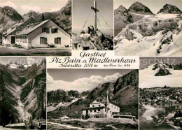 12643526 Silvretta Gasthof Piz Buin Und Madlenerhaus Gifpelkreuz Panorama Silvre - Altri & Non Classificati