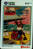 TELECARTE ETRANGERE....TINTIN  . - Comics