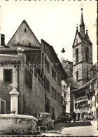 12595576 Basel BS Petersgasse Mit Peterskirche Basel - Sonstige & Ohne Zuordnung