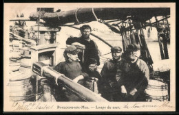 CPA Boulogne-sur-Mer, Loups De Mer, Pêcheurei  - Boulogne Sur Mer