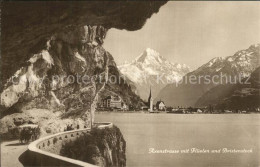 12587696 Axenstrasse Urnersee Vierwaldstaettersee Flueelen Und Bristenstock Glar - Sonstige & Ohne Zuordnung