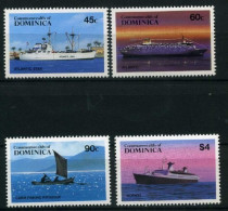 Dominica 856-59 Postfrisch Schiffe #IF533 - Ships