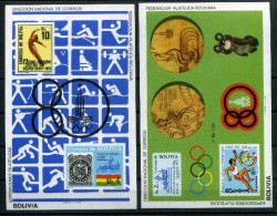 Bolivien Block 100-01 Postfrisch Olympiade 1980 #JG696 - Bolivia