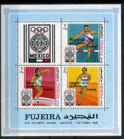 Fujeira Block 9 A Postfrisch Olympiade #JJ400 - Armenien