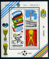 Uruguay Block 50 Postfrisch Fußball #GE567 - Uruguay