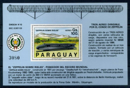 Paraguay Block 463 Postfrisch Zeppelin #GO531 - Paraguay