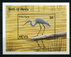 Nevis Block 33 Postfrisch Vögel #IM309 - Anguilla (1968-...)