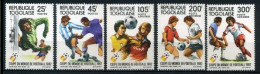 Togo 1613-1617 Postfrisch Fußball #GE487 - Togo (1960-...)