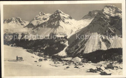 12586416 Arosa GR Winterpanorama Gegen Die Furkahoerner Urner Alpen Arosa - Andere & Zonder Classificatie