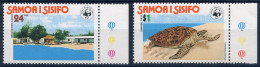 Samoa 370-371 Postfrisch Naturschutz/ Schildkröten #GQ293 - Samoa (Staat)