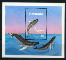 Grenada Block 112 Postfrisch Wale #IN291 - Grenada (1974-...)