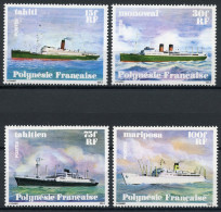 Franz. Polynesien 268-271 Postfrisch Schiffe #IF530 - Altri & Non Classificati