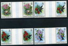 Montserrat Zwischensteg 507-510 Postfrisch Vögel #JD213 - Anguilla (1968-...)